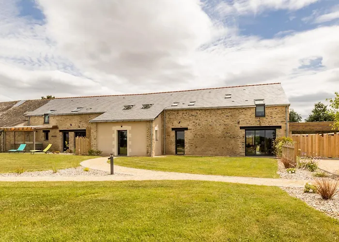 Longere Moderne Avec Spa, Billard, Babyfoot, Salle De Sport, Hammam, Et Wi-fi - Fr-1-306-1288 Feriehus *